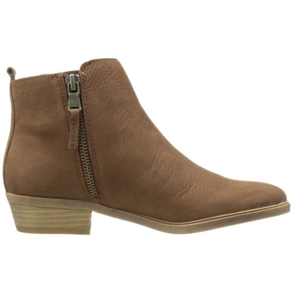 Lauren Ralph Lauren Shira Booties in Dark Snuff Oily Nubuck  Size 10B New In Box - Picture 5 of 9